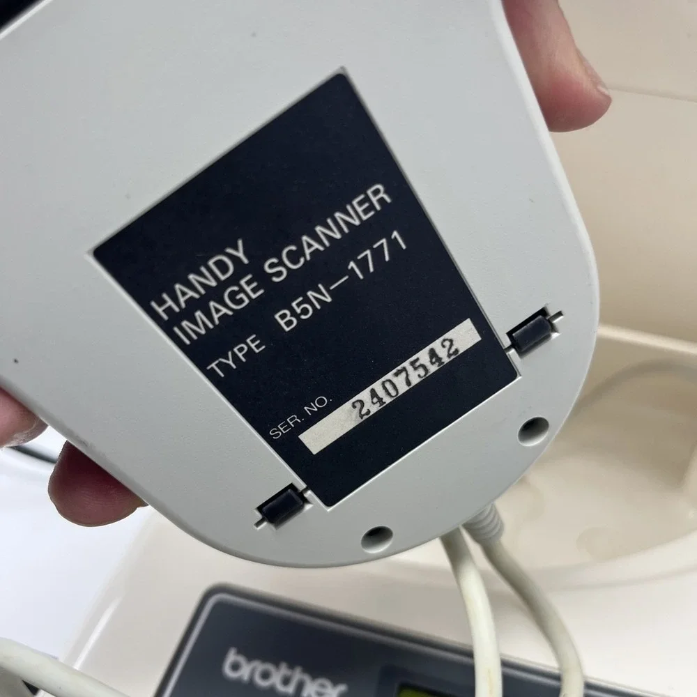 Brother Sewing Embroidery Pacesetter PE-Scan Scanner